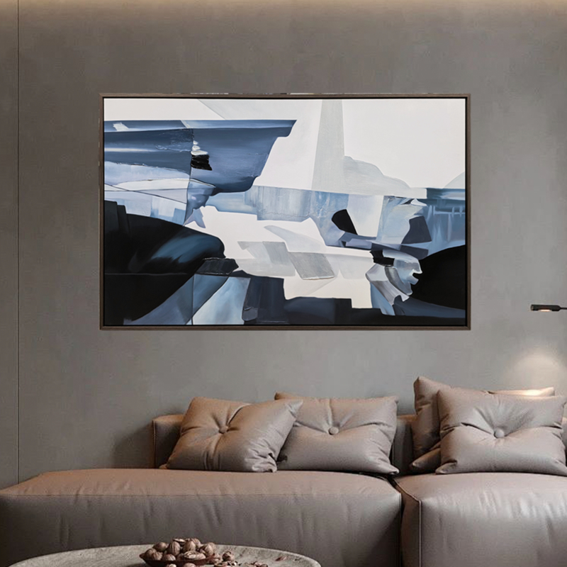 Hand-painted by professional artists Modern Abstract Hand Painted Oil Painting on Canvas